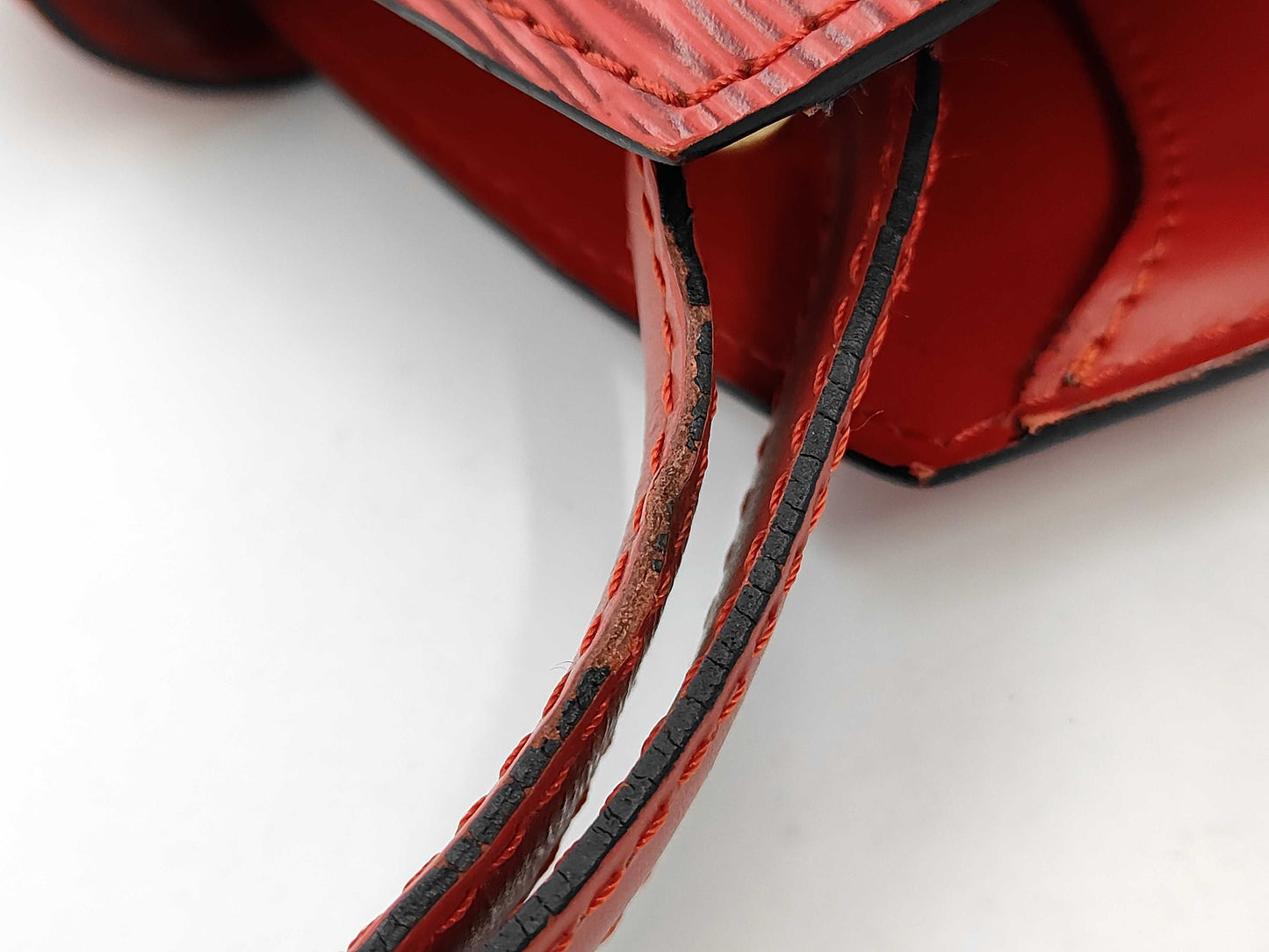 LOUIS VUITTON Louis Vuitton Epi Cloony Castilian Red VI0923 Shoulder Bag