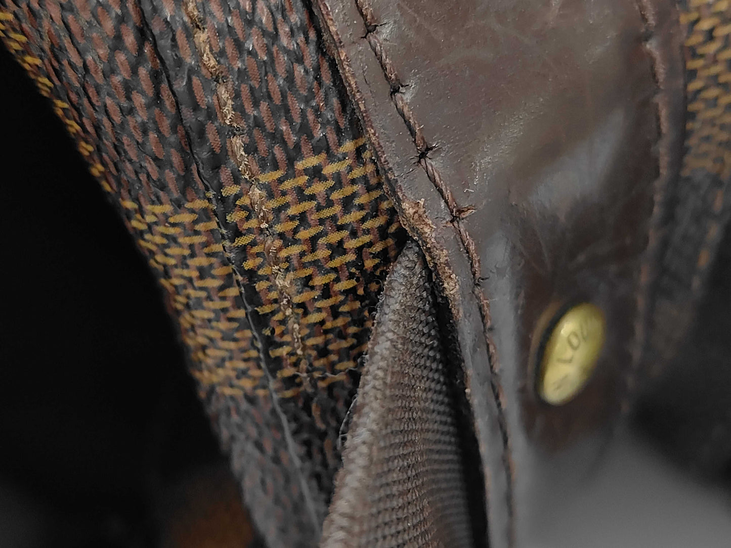 LOUIS VUITTON Louis Vuitton Damier Reporter Melver MI1020 Shoulder Bag