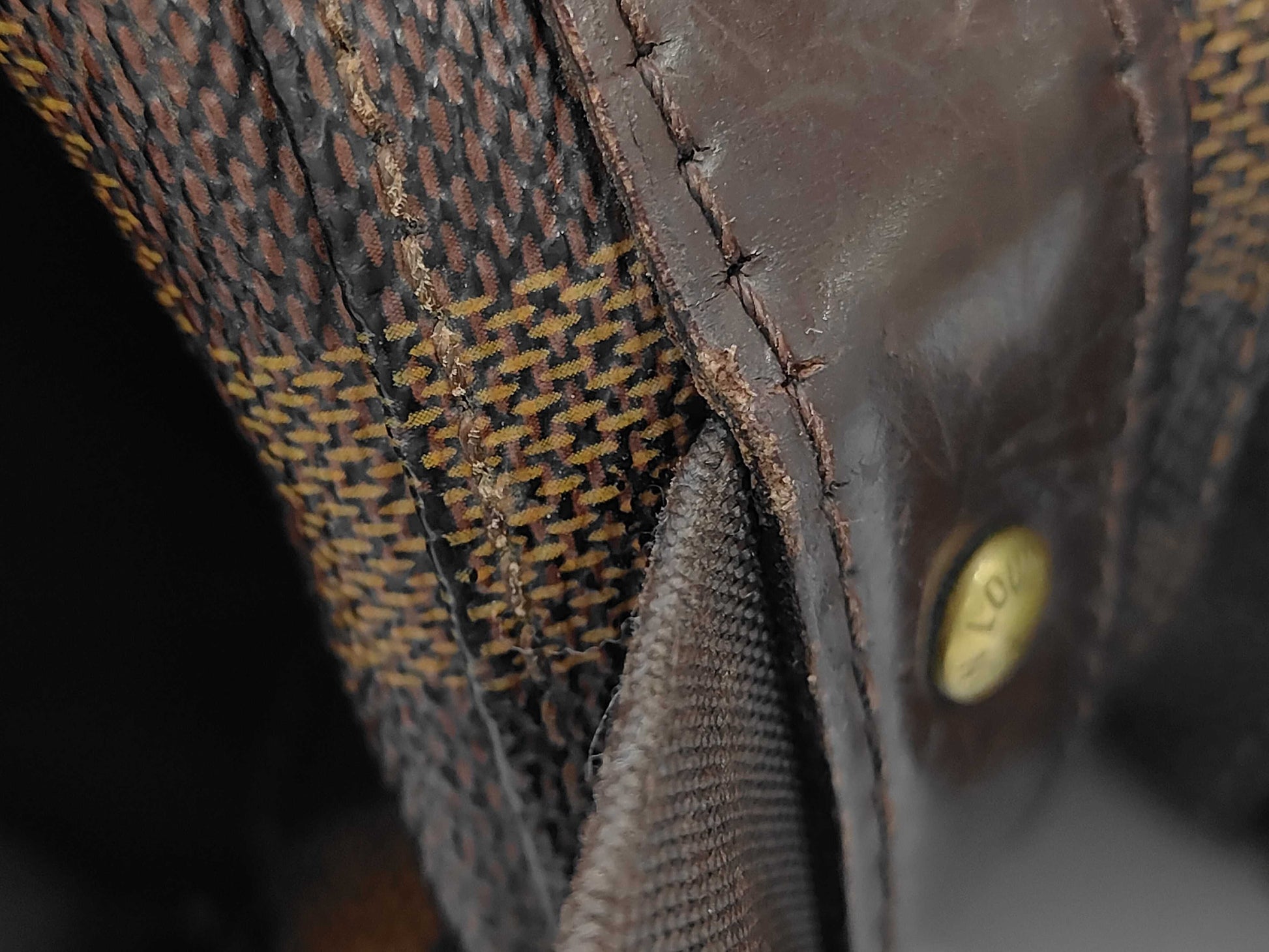 LOUIS VUITTON Louis Vuitton Damier Reporter Melver MI1020 Shoulder Bag