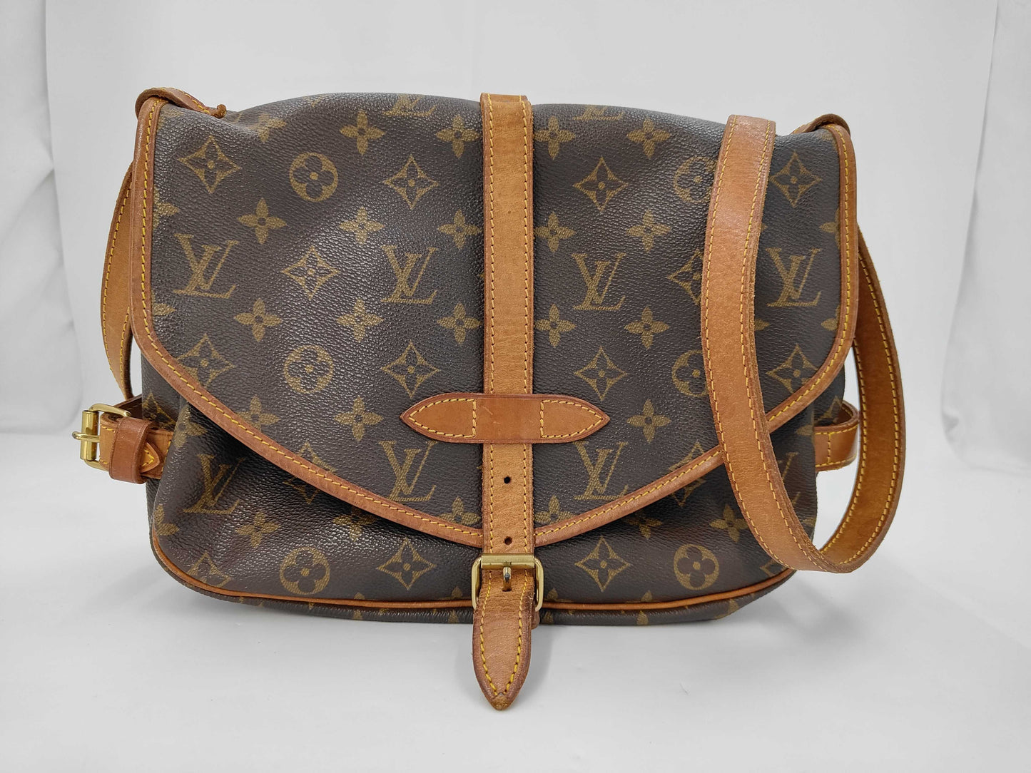 LOUIS VUITTON Louis Vuitton Monogram Saumur 30 AR0953 Shoulder Bag
