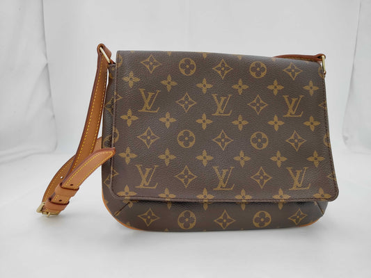 LOUIS VUITTON Monogram Musette Tango Short SD0050 Shoulder Bag