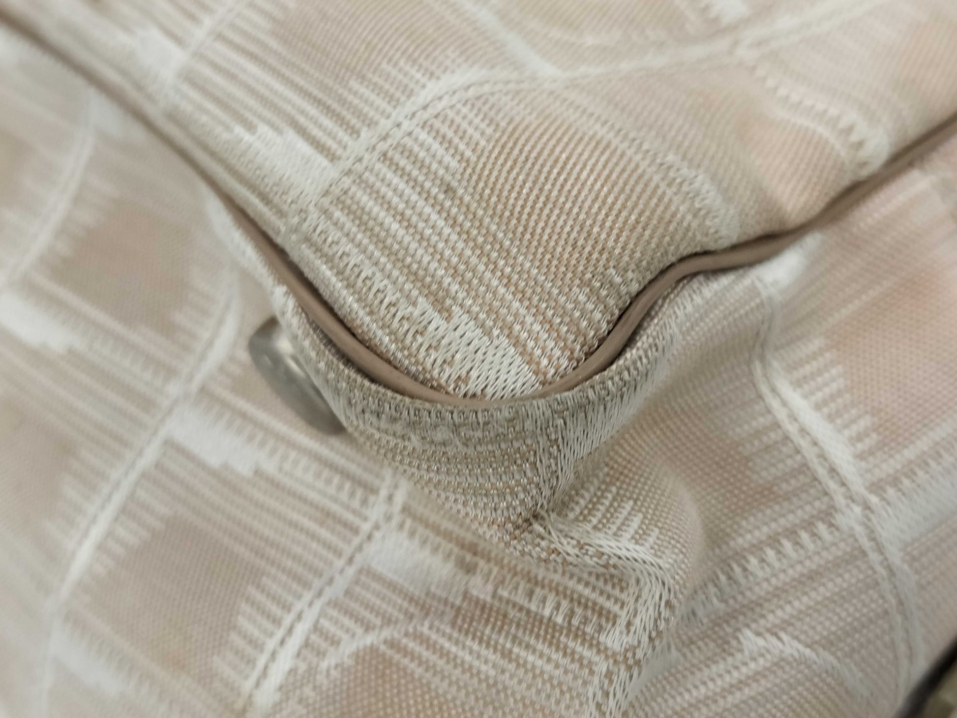 CHANEL New Travel Nylon Beige 7537640 Bag