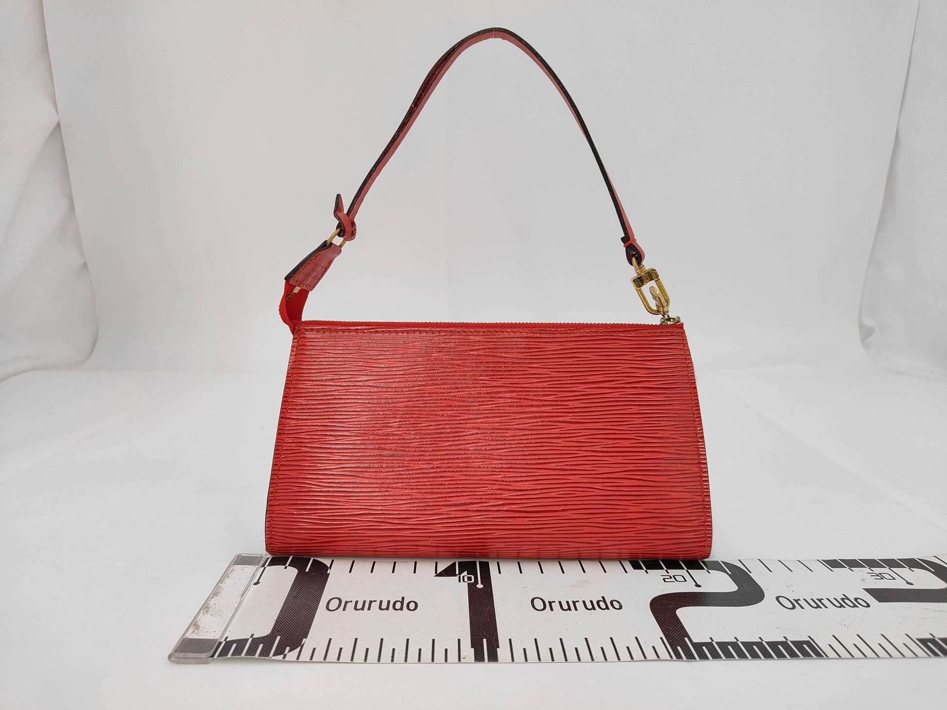 LOUIS VUITTON Louis Vuitton Epi Pochette Accessoir Castilian Red AR1926 Handbag