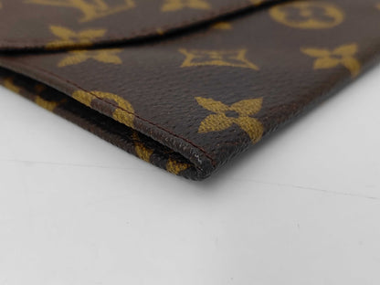 LOUIS VUITTON Louis Vuitton Monogram Pochette Lava 23 Serial Unknown Clutch Bag