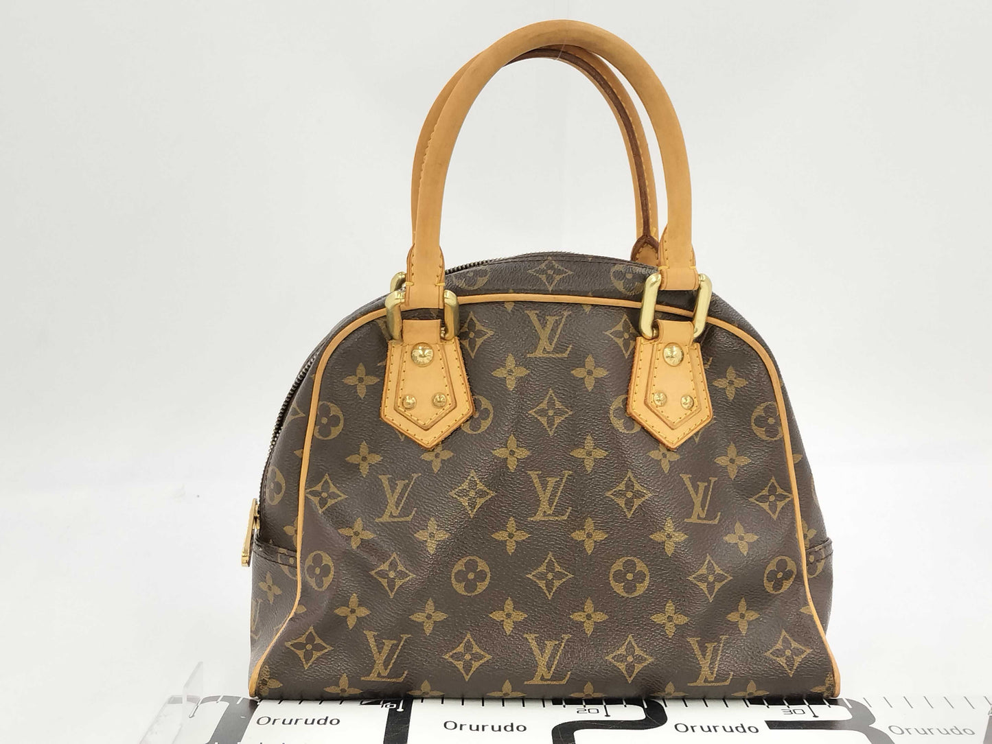 LOUIS VUITTON Louis Vuitton Monogram Manhattan PM TH1010 Handbag
