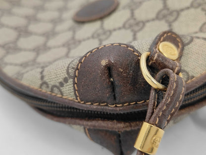 GUCCI GG Plus PVC Brown 007/115/0093 Shoulder Bag