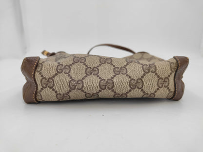 GUCCI GG Plus PVC Brown 007/115/0093 Shoulder Bag
