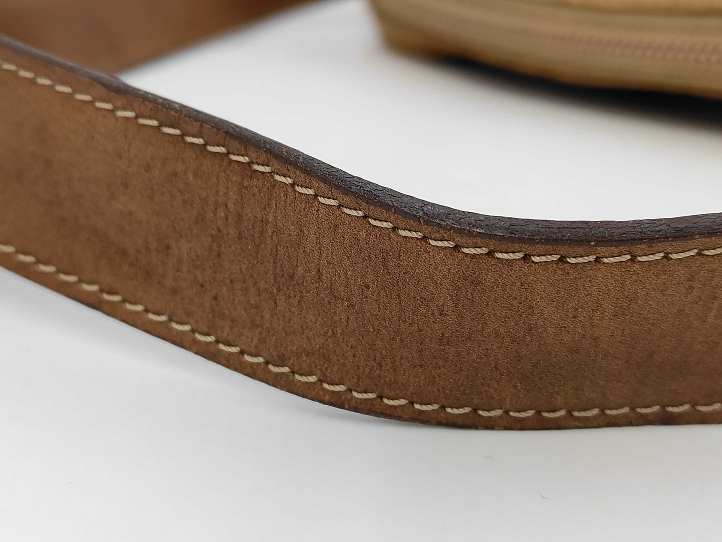 LOEWE Shoulder Bag Leather Camel Handbag