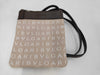 BVLGARI Logomania Canvas Beige x Brown Shoulder Bag