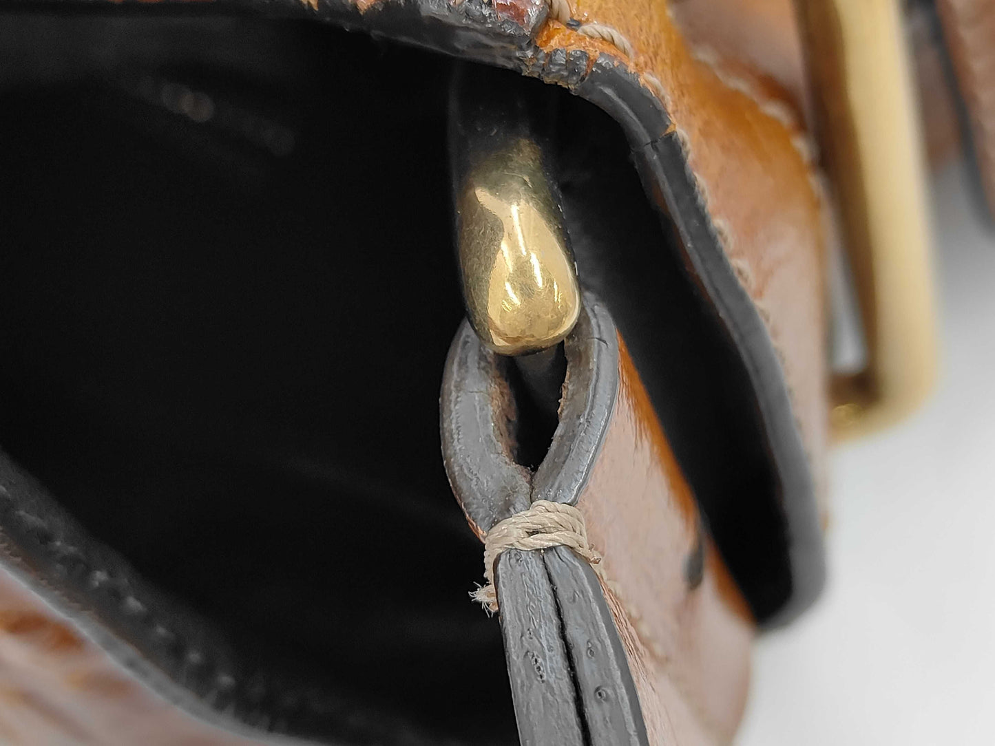 chloe Chloe Leather Brown Shoulder Bag