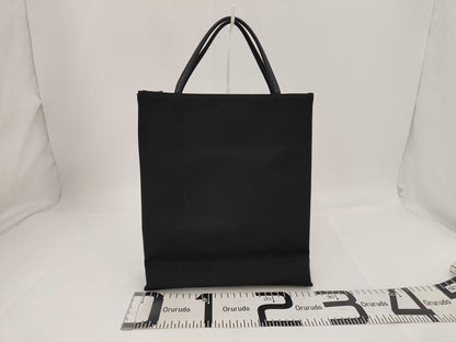 BURBERRY Handbag Canvas Black Tote Bag