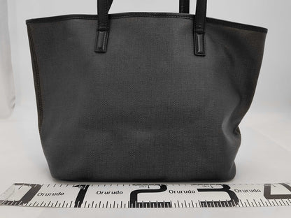 BVLGARI Weekend Correzione PVC Grey Tote Bag