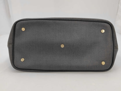 BVLGARI Weekend Correzione PVC Grey Tote Bag