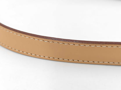 BURBERRY London One Shoulder Canvas Beige Check Shoulder Bag