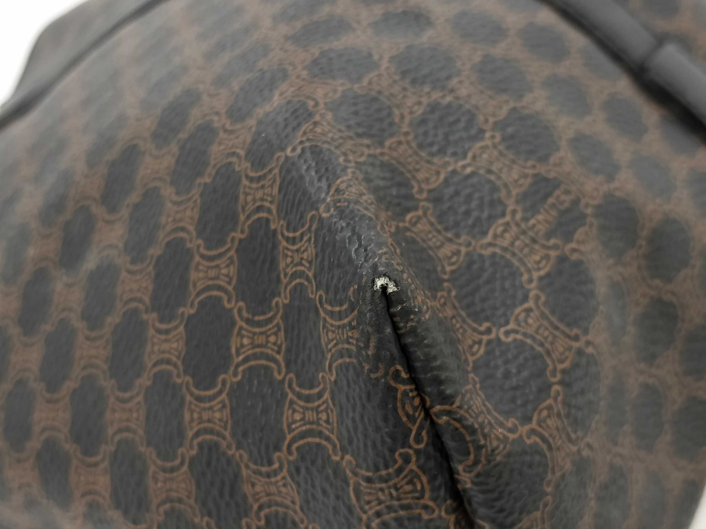 CELINE Macadam PVC Black Tote Bag