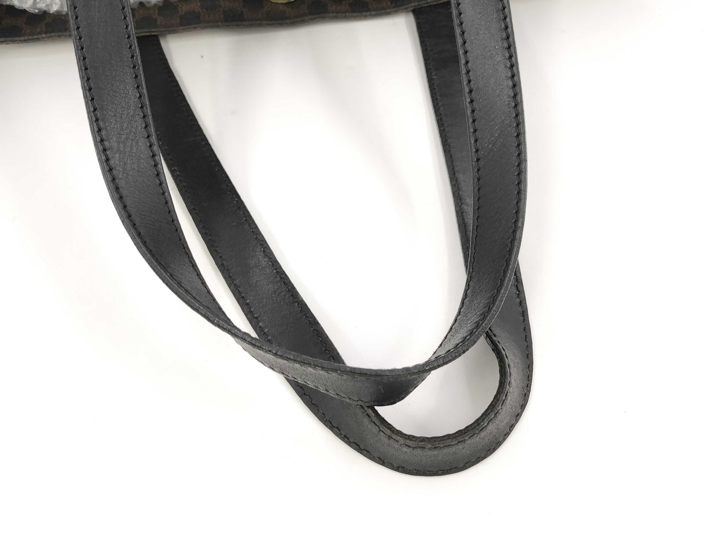 CELINE Macadam PVC Black Tote Bag