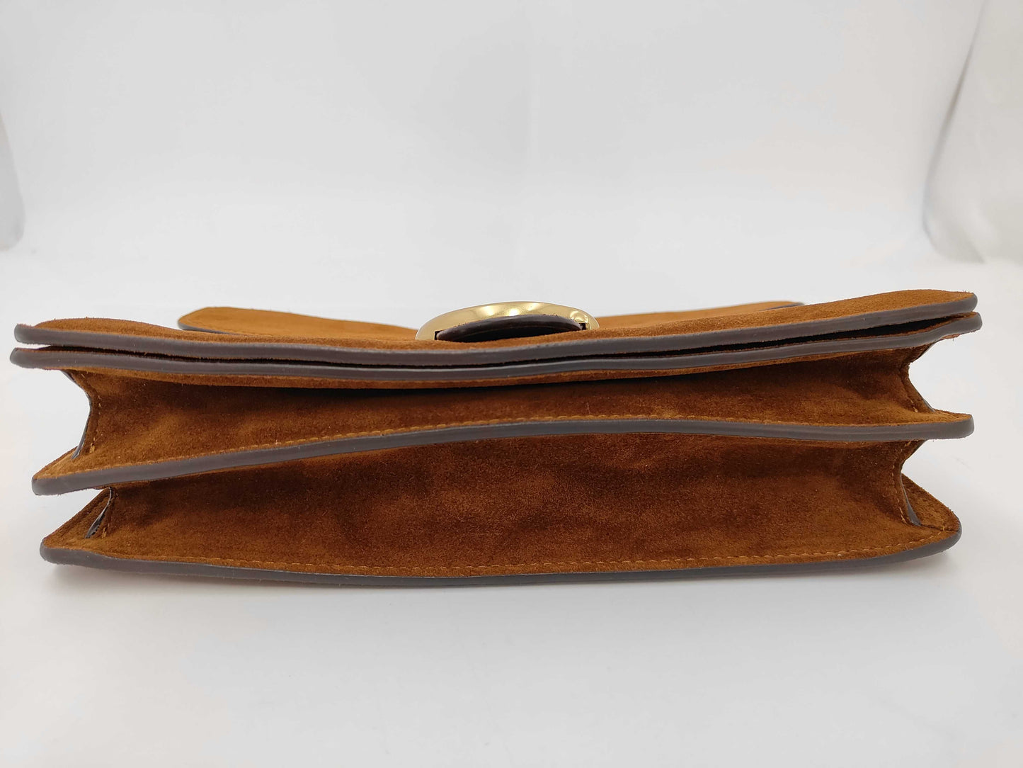 COACH Tabby Shoulder Bag Suede Brown CCK51 Shoulder Bag