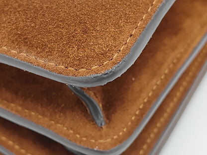 COACH Tabby Shoulder Bag Suede Brown CCK51 Shoulder Bag