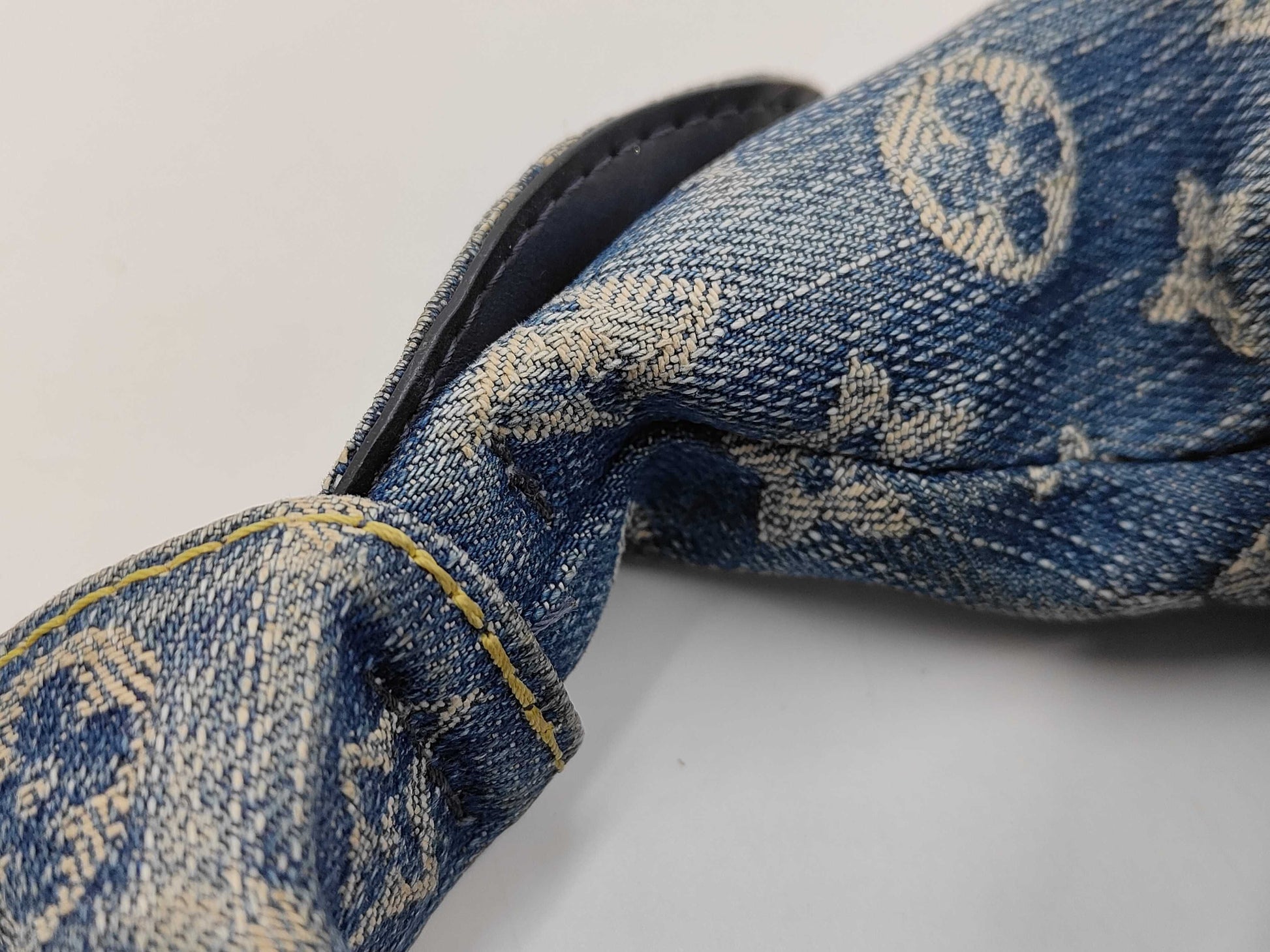 LOUIS VUITTON LOUIS VUITTON Monogram Denim Japanese Cruiser Handbag