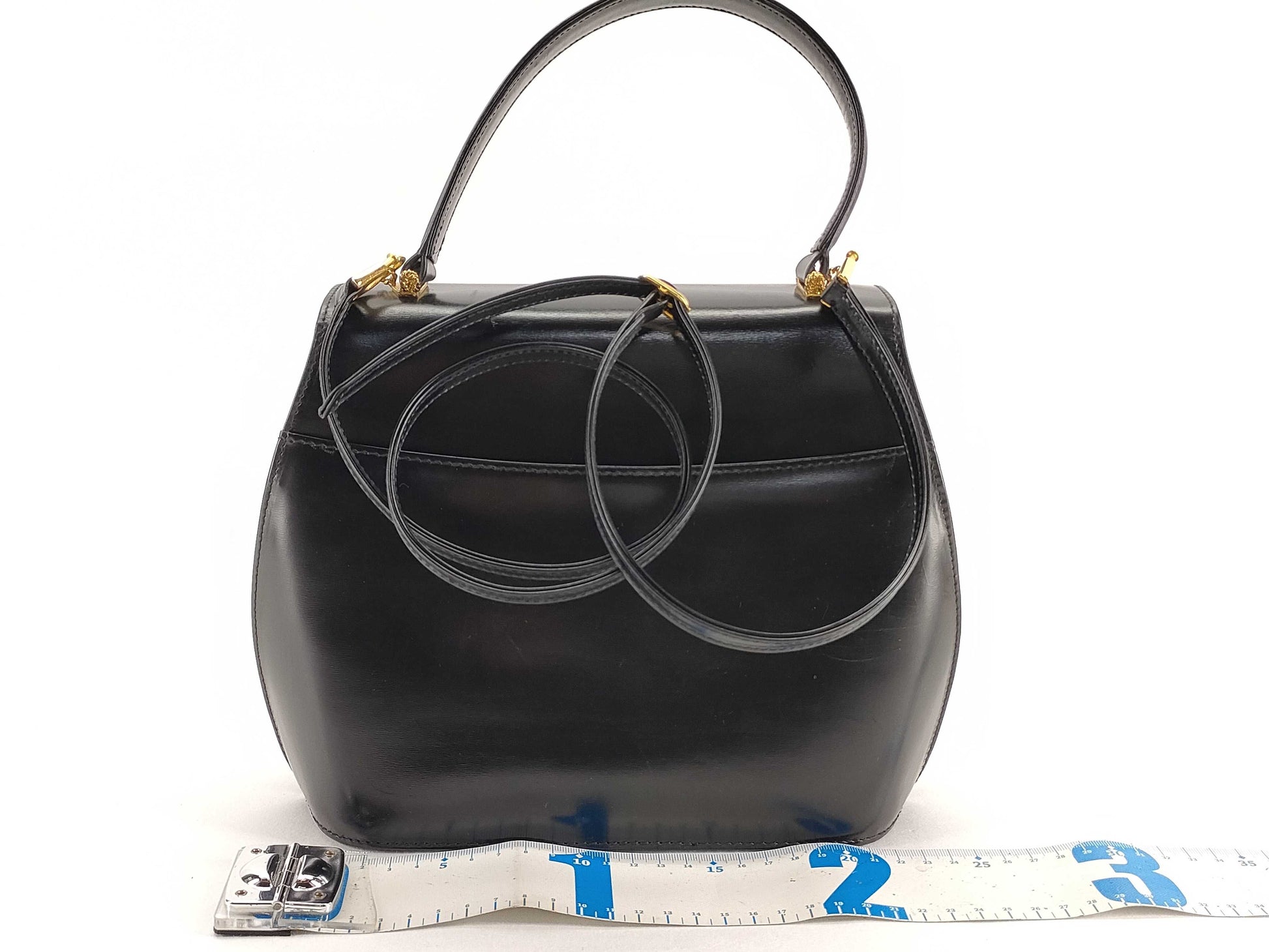 Launer London 2way Handbag Gold Handbag