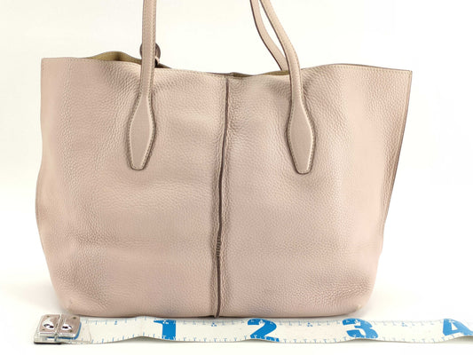 TODS TODS Tods Tote Bag JOY Joy Grain Leather Pink Tote Bag