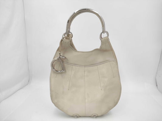 Dior D-Fittings White Handbag