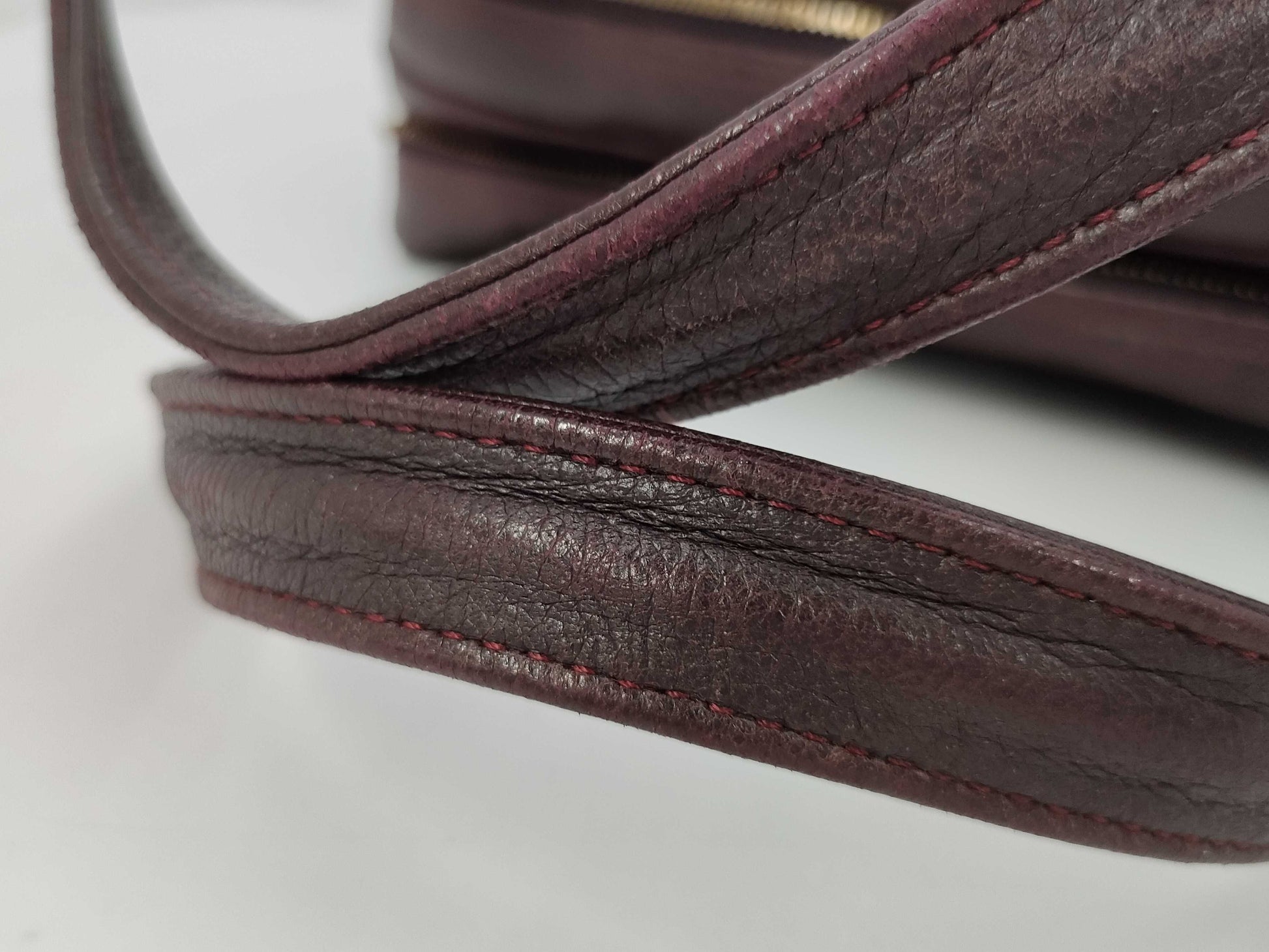 CHANEL Chocolate Bar Handbag Bordeaux Bag