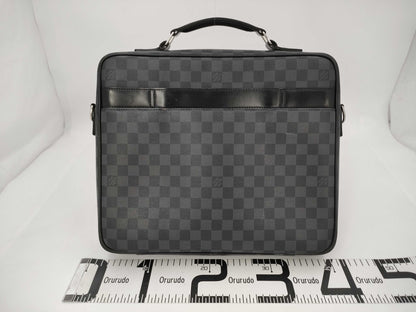 LOUIS VUITTON Vuitton Damier Black Handbag