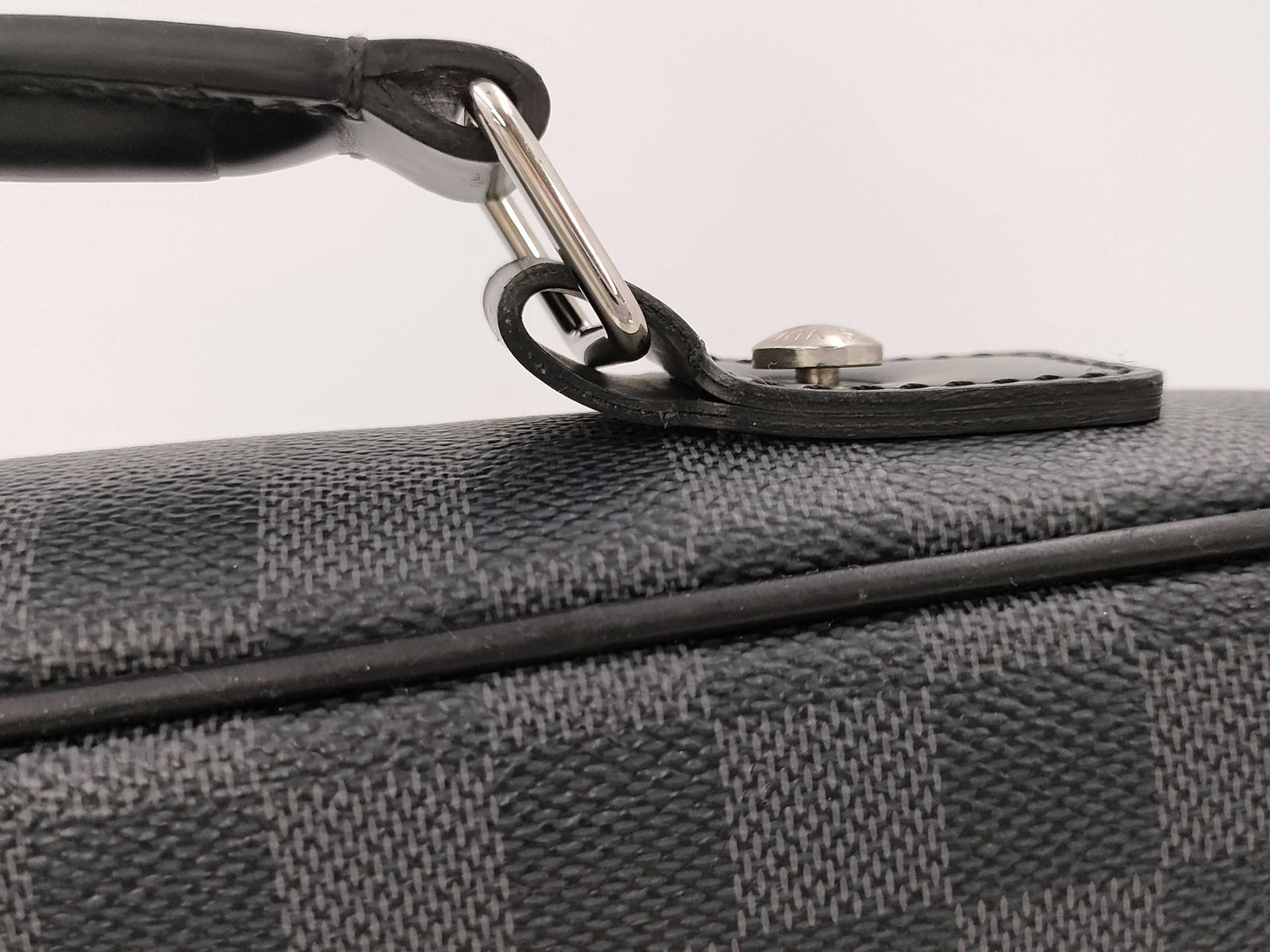 LOUIS VUITTON Vuitton Damier Black Handbag