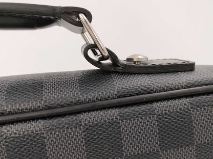 LOUIS VUITTON Vuitton Damier Black Handbag