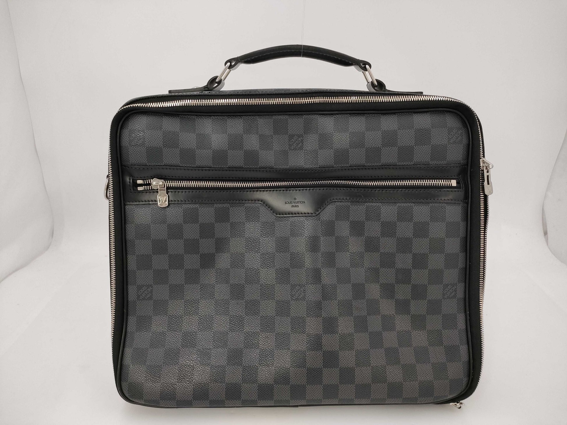 LOUIS VUITTON Vuitton Damier Black Handbag
