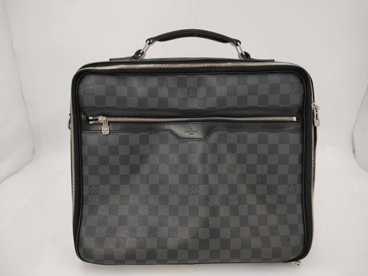 LOUIS VUITTON Vuitton Damier Black Handbag