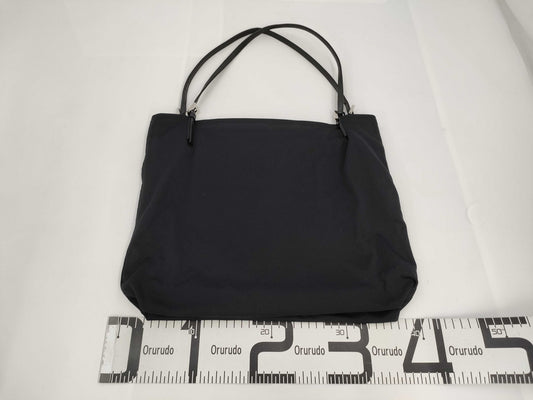 FENDI Fendi Cotton Black Tote Bag