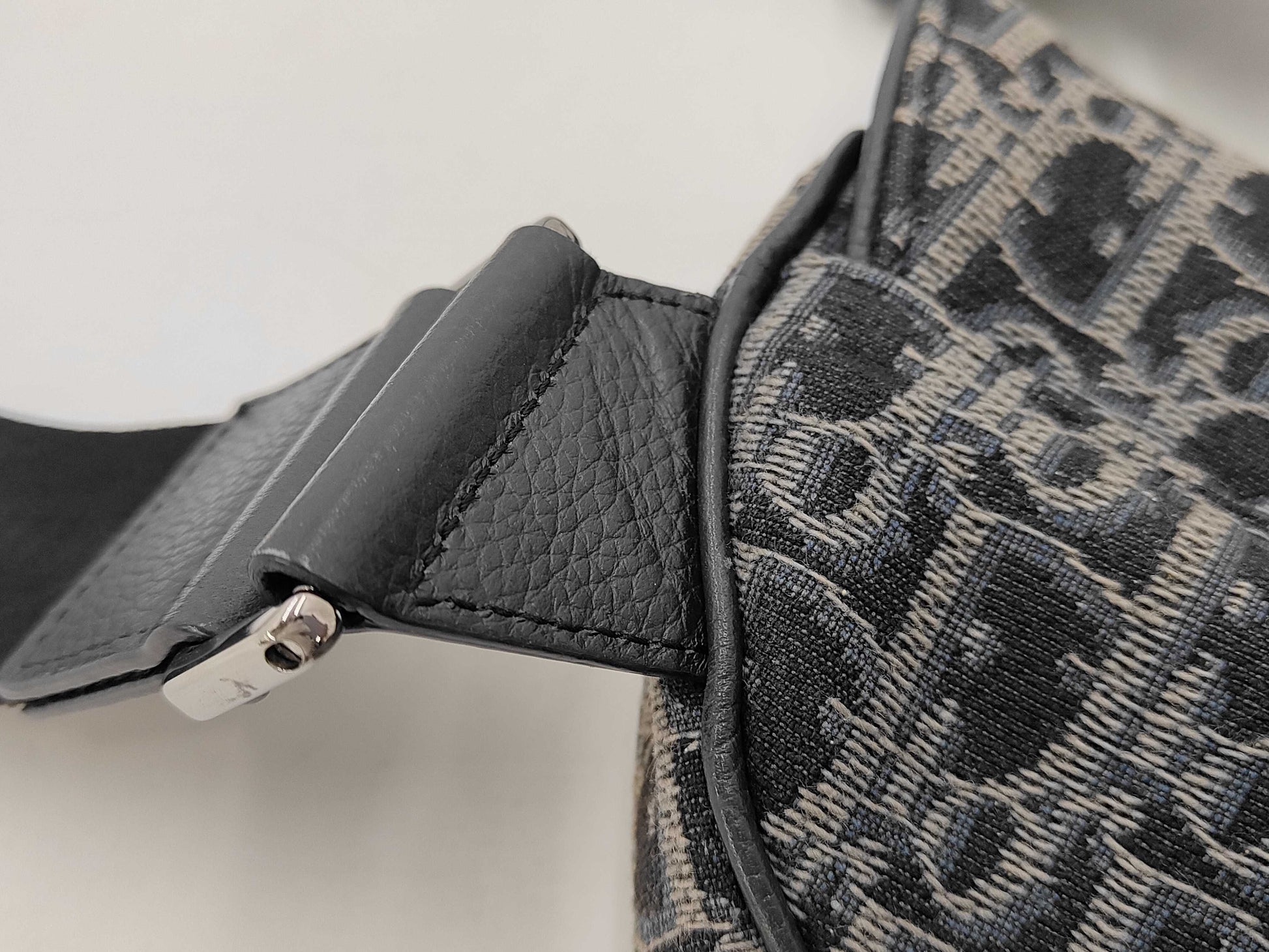 Dior Christian Dior Trotter Saddlebag Shoulder Bag