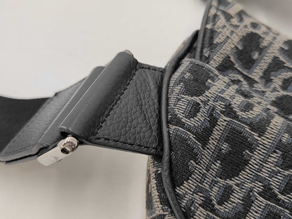 Dior Christian Dior Trotter Saddlebag Shoulder Bag