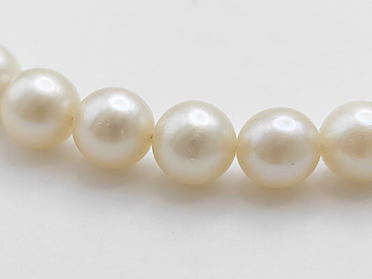 Pearl Diameter Approx. 6.1-6.5mm SV 22.2g Necklace 