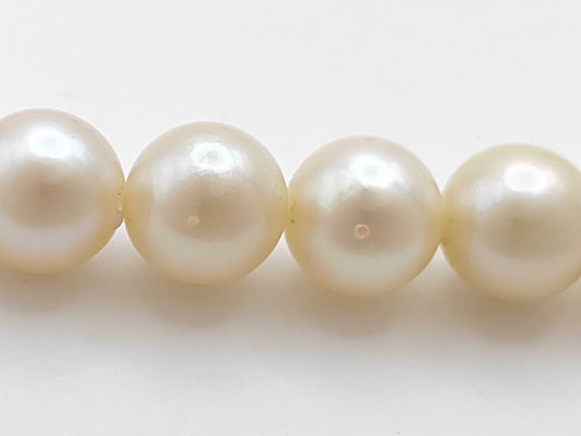 Pearl Diameter Approx. 7.1-7.5mm SV 30.6g Necklace 