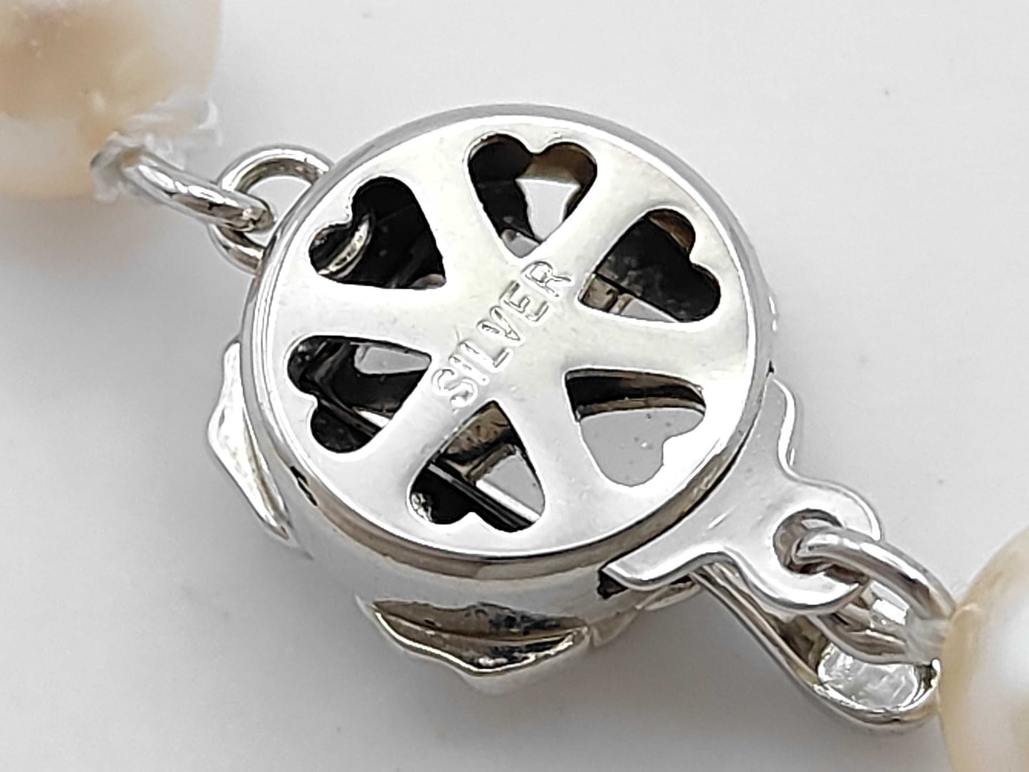 Pearl Diameter Approx. 7.1-7.5mm SV 30.6g Necklace 