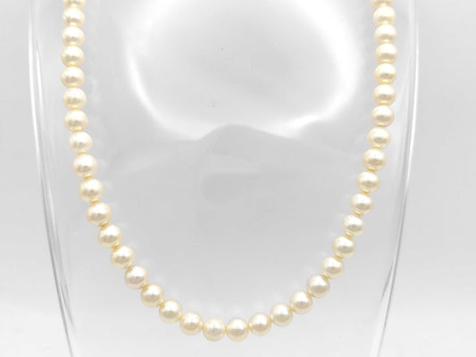 Pearl Diameter Approx. 6.5-6.9m SV 27.9g Necklace 