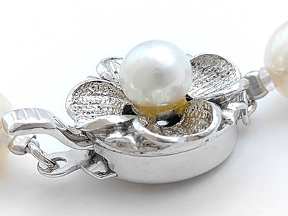 Pearl Diameter Approx. 6.5-6.9m SV 27.9g Necklace 