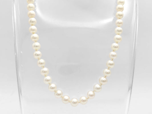 TASAKI Pearl Diameter Approx. 6.1-6.4mm SV 24.3g Necklace 