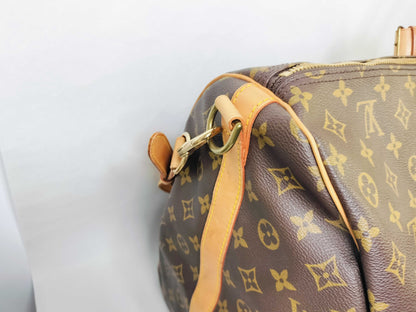 LOUIS VUITTON Monogram Vuitton Monogram Boston Back Boston Bag with Shoulder