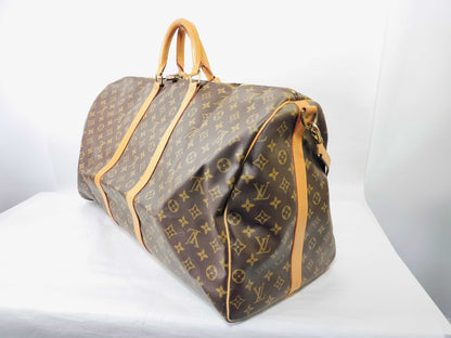 LOUIS VUITTON Monogram Vuitton Monogram Boston Back Boston Bag with Shoulder