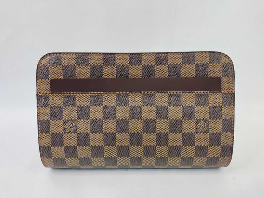 LOUIS VUITTON Damier Vuitton Damier Saint-Louis Back Clutch Bag