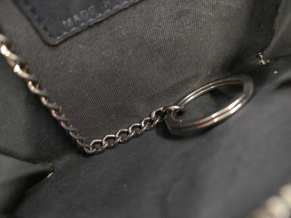 CHANEL Coin Case Navy Coin Case
