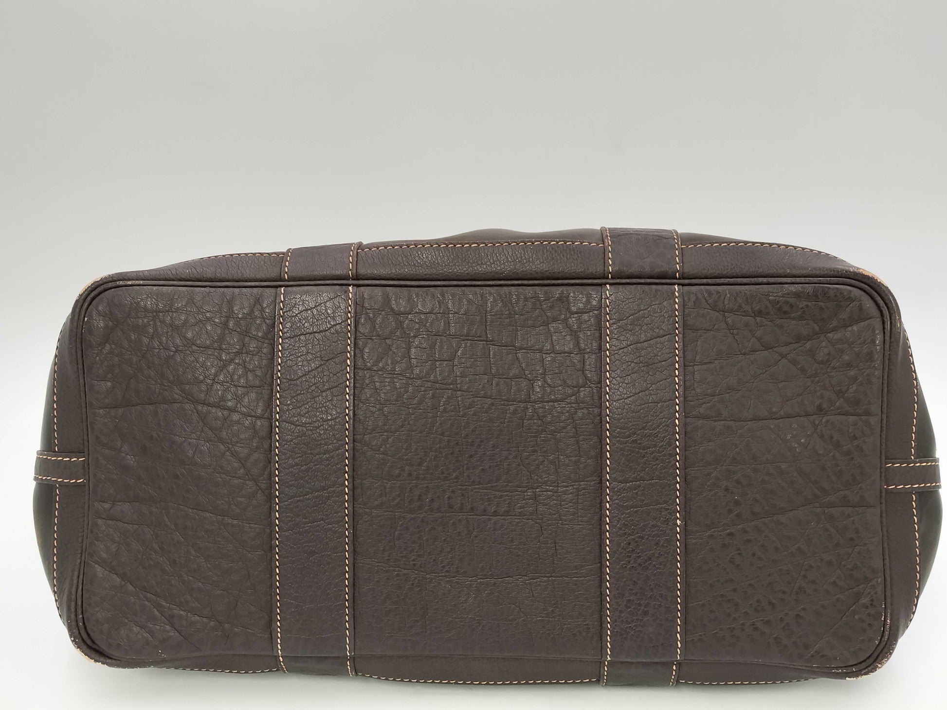 HERMES Garden Party Leather Tote Bag