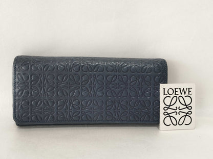 LOEWE Repeat Anagram Long Wallet Wallet