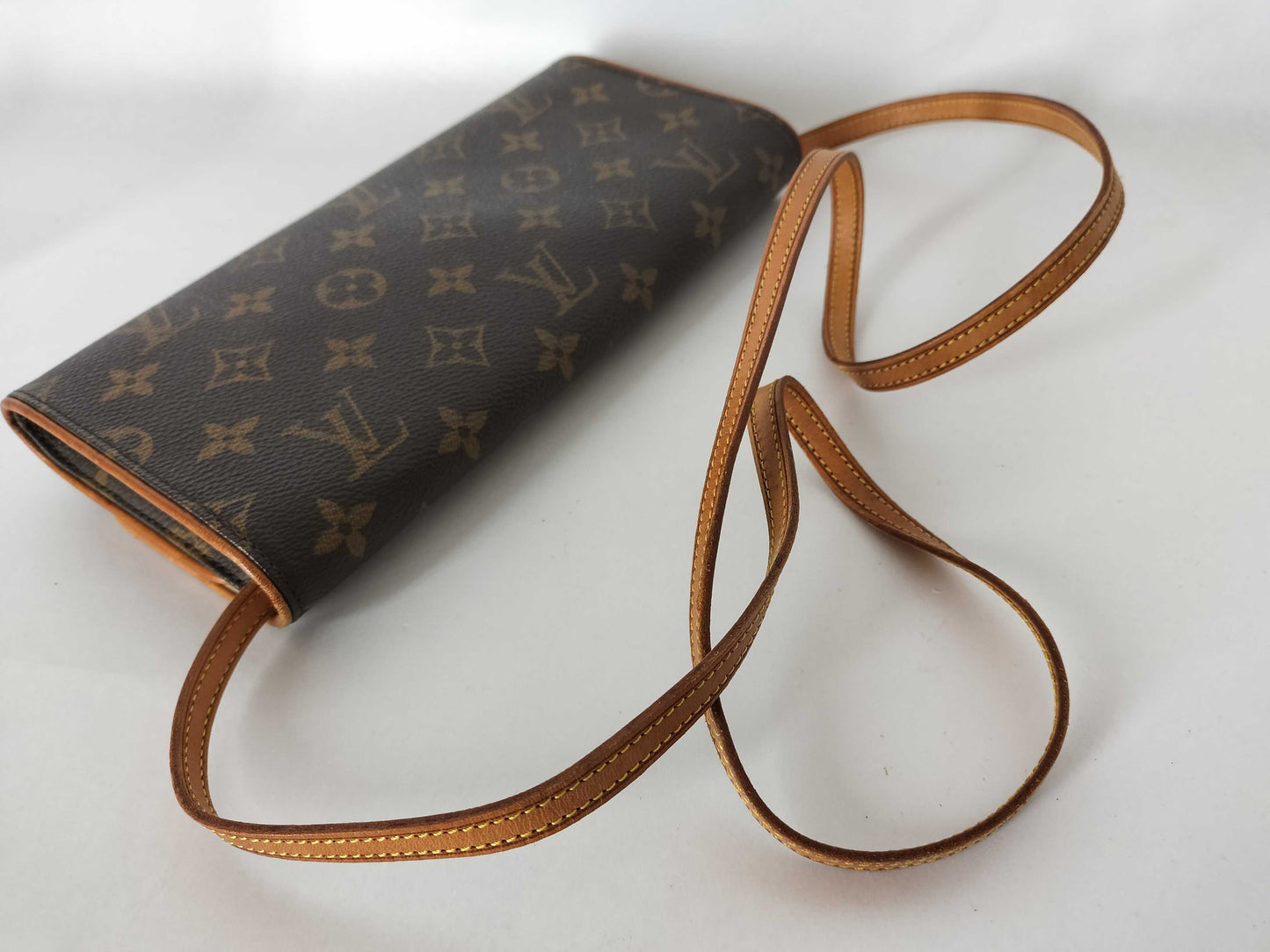 LOUIS VUITTON Monogram LOUIS VUITTON Louis Vuitton Monogram Pochette Twin GM Shoulder Bag Clutch Crossbody M51852 Shoulder Bag