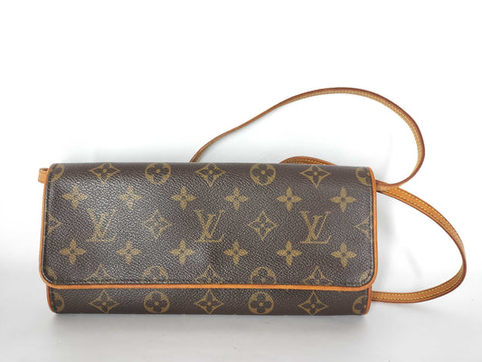 LOUIS VUITTON Monogram LOUIS VUITTON Louis Vuitton Monogram Pochette Twin GM Shoulder Bag Clutch Crossbody M51852 Shoulder Bag