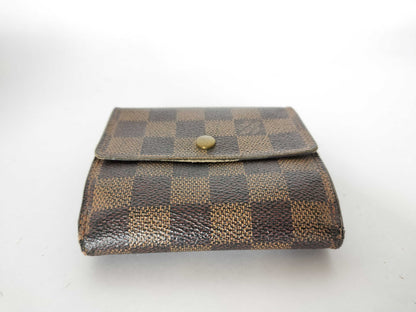 LOUIS VUITTON Damier LOUIS VUITTON Damier Louis Vuitton Damier Porte Monevey Cult Credit N61652 Wallet Wallet